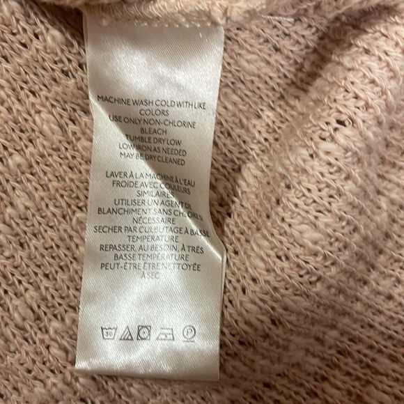 Free People We The Free Textured Knit Tommy Turtle Neck, Toasted Almond, sz M - Picture 8 of 13